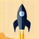 Rocket icon aymbolizing the delivery and launch phase.